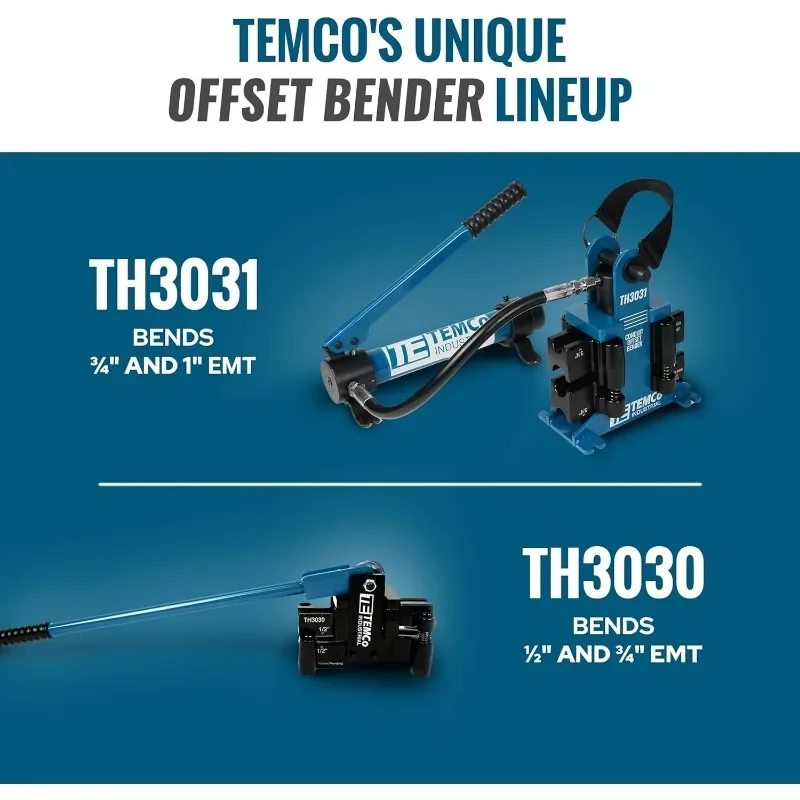 Для TEMCo TH3030 двухразмерный гибкий трубопровод 2 в 1-и 1/2 дюйма и 3/4 EMT