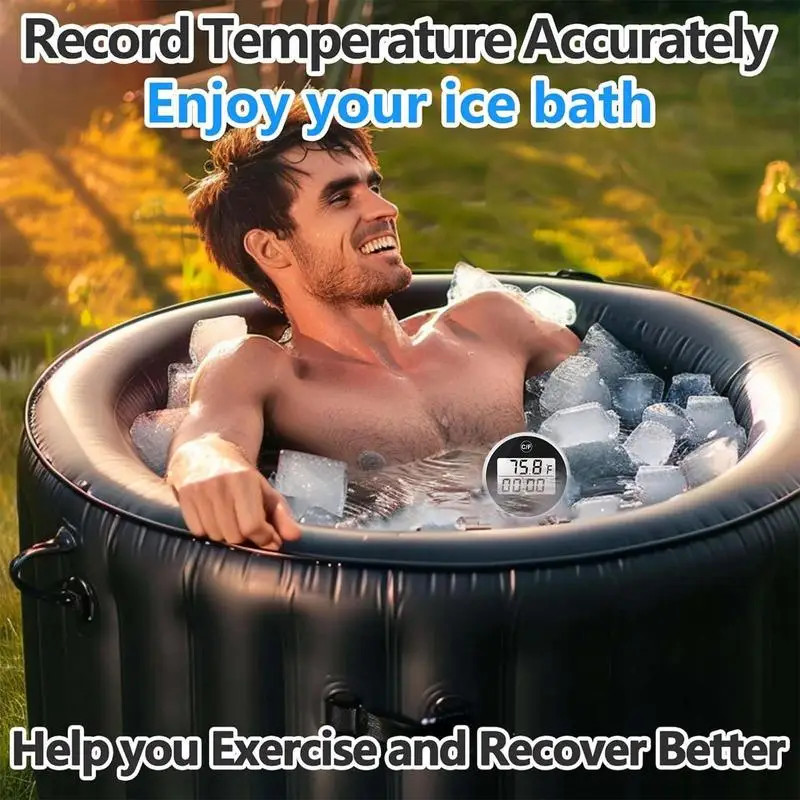 Термометр для водяной бани с таймером небольшой плавающий водонепроницаемый