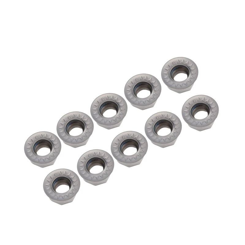 

10 Round Carbide Inserts RPMT1204M0E-JS LF6018 Woodworking Lathe Milling Cutter, CNC, Woodworking Turning Tool