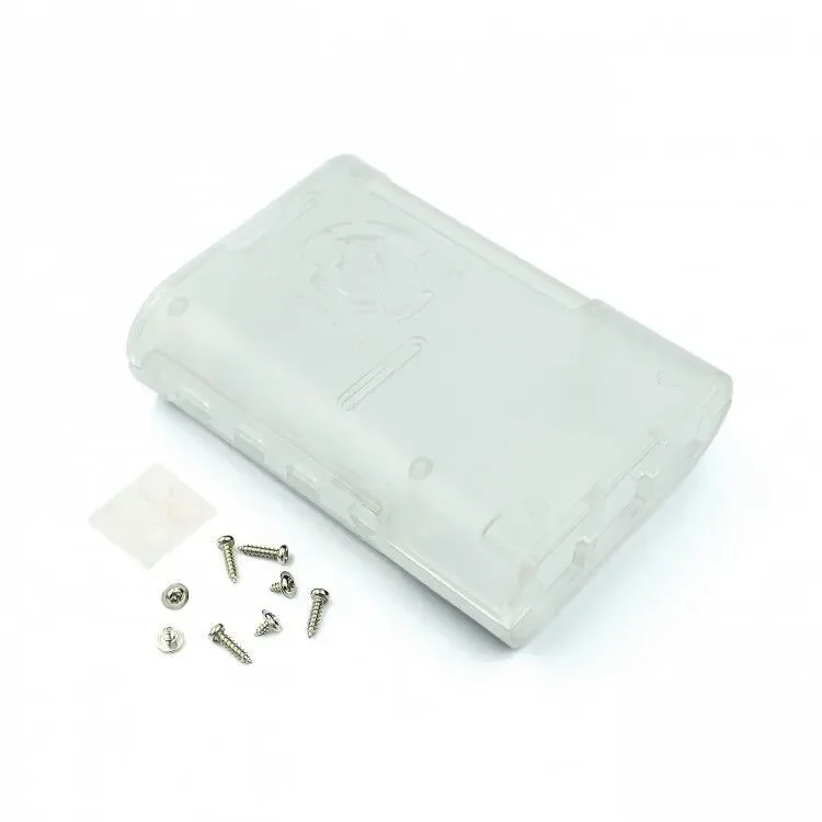 Для Raspberry Pi 4B литой корпус из АБС-пластика с черно-белым вентилятором рассеивания