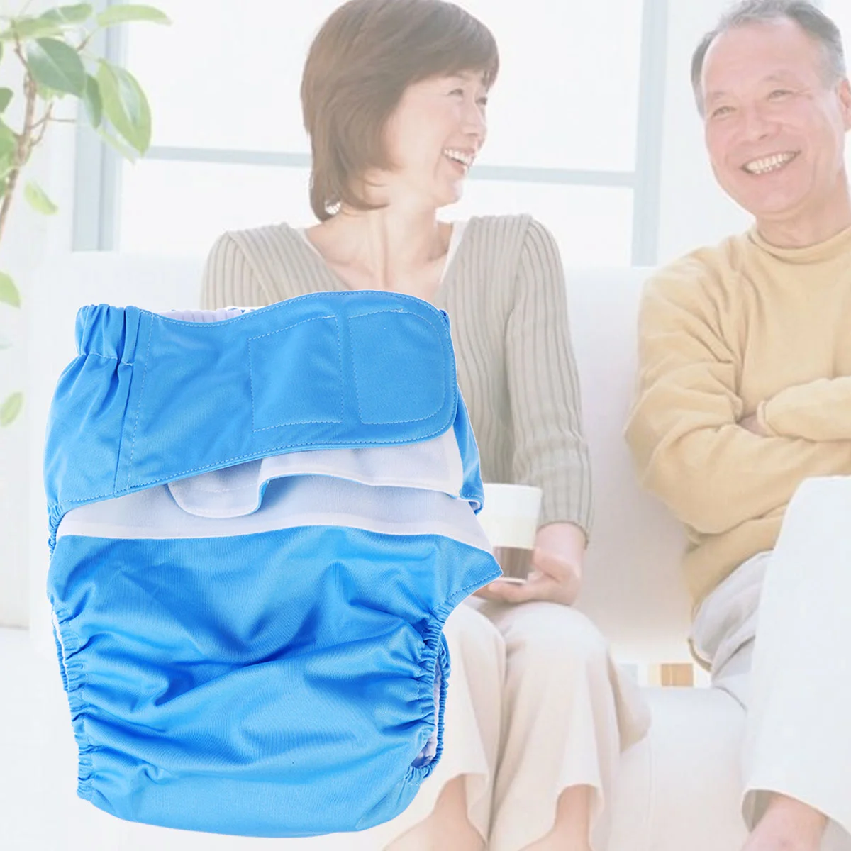 2-х шт. нижнее белье брюки на недержание моющиеся для пожилых людей Pañales Para Adultos