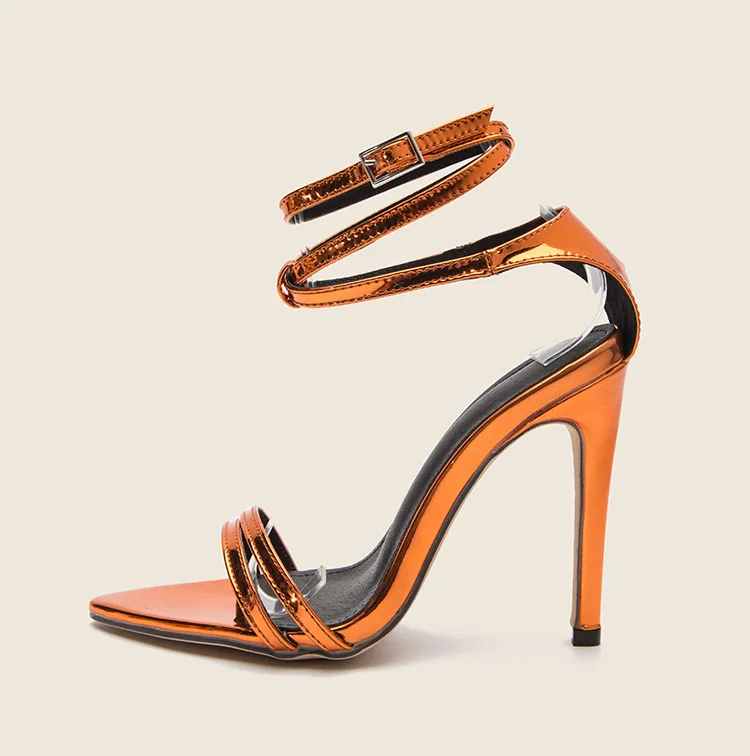 

Новинка весна-лето 2023, стильные сандалии EAGSITY на массивном каблуке, танцевальные туфли с открытым носком и ремешком на щиколотке, сандалии на высоком каблуке