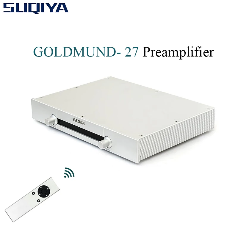 

SUQIYA-New GOLDMUND- 27 Remote Control Preamp High-definition Natural Sound HiFi Preamplifier Home Theater