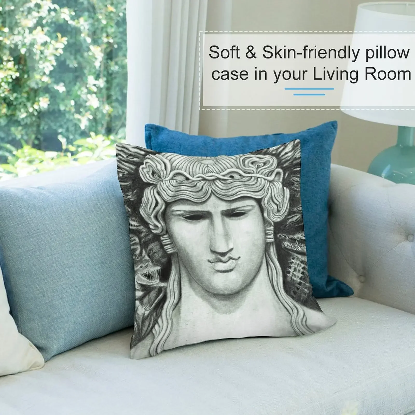 Антивижная подушка в Ниле рождественская наволочка наволочки чехлы для дивана