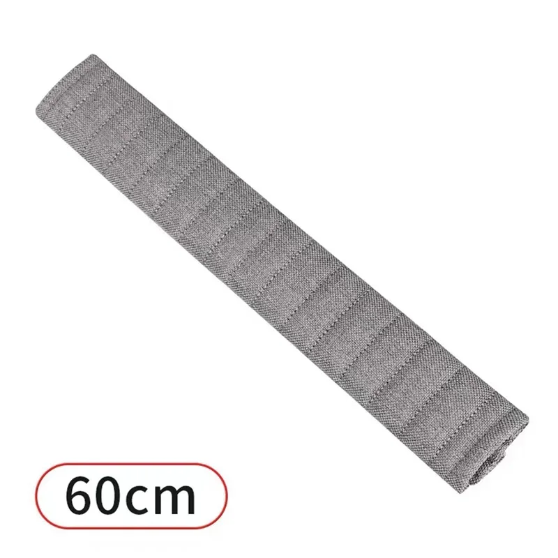 Универсальные автомобильные накладки на ремень, стеганые дышащие хлопковые и льняные утолщенные удлиненные чехлы на плечо, чехол на ремень безопасности, салон автомобиля