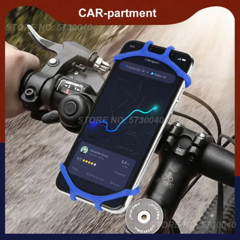 

Яркий держатель для телефона, кронштейн, подставка на руль велосипеда для Iphone, универсальная силиконовая подставка для телефона на велосипед, ленивый держатель для телефона