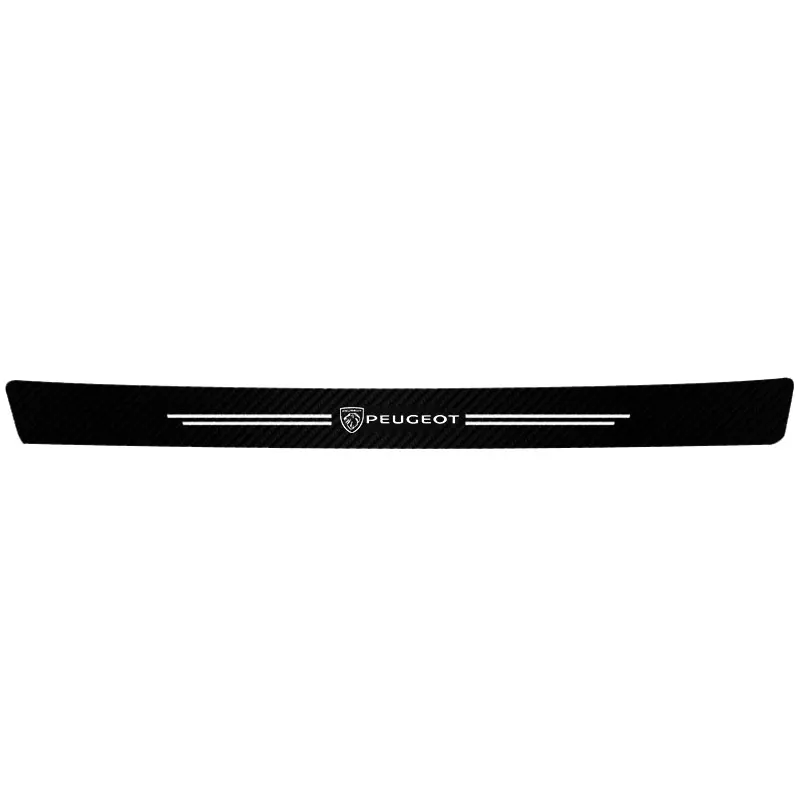 

Car Door Sill Kick Tailgate threshold protection sticker For Peugeot 208 3008 308 2008 207 107 508 607 106 406 407 307 206 301