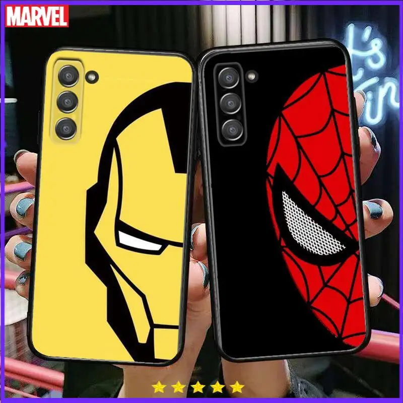 

Marvel Spider-Man Iron Man Phone cover hull For SamSung Galaxy s6 s7 S8 S9 S10E S20 S21 S5 S30 Plus S20 fe 5G Lite Ultra Edge