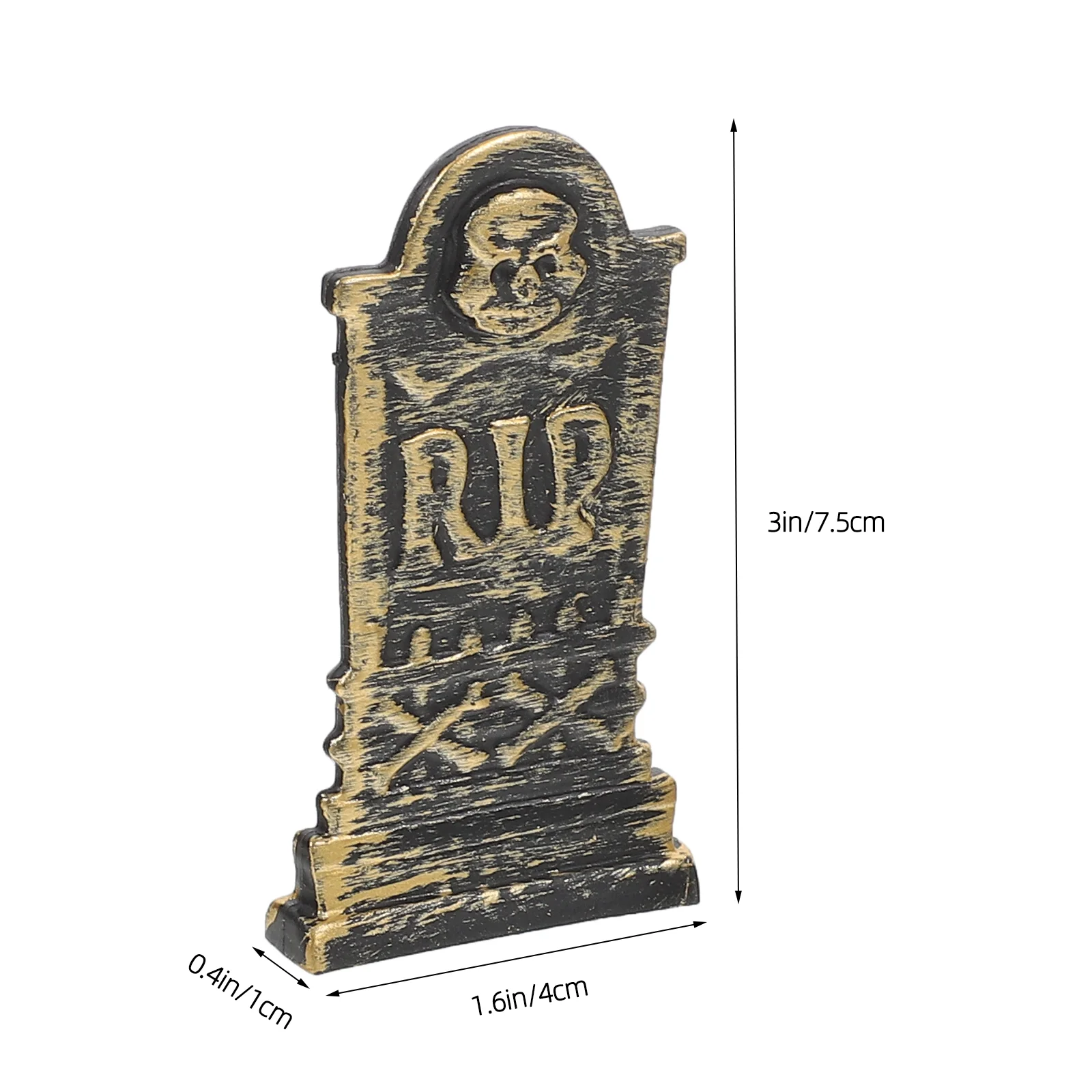 10 шт. череп надгробие украшение Хэллоуин модель кладбище надувной