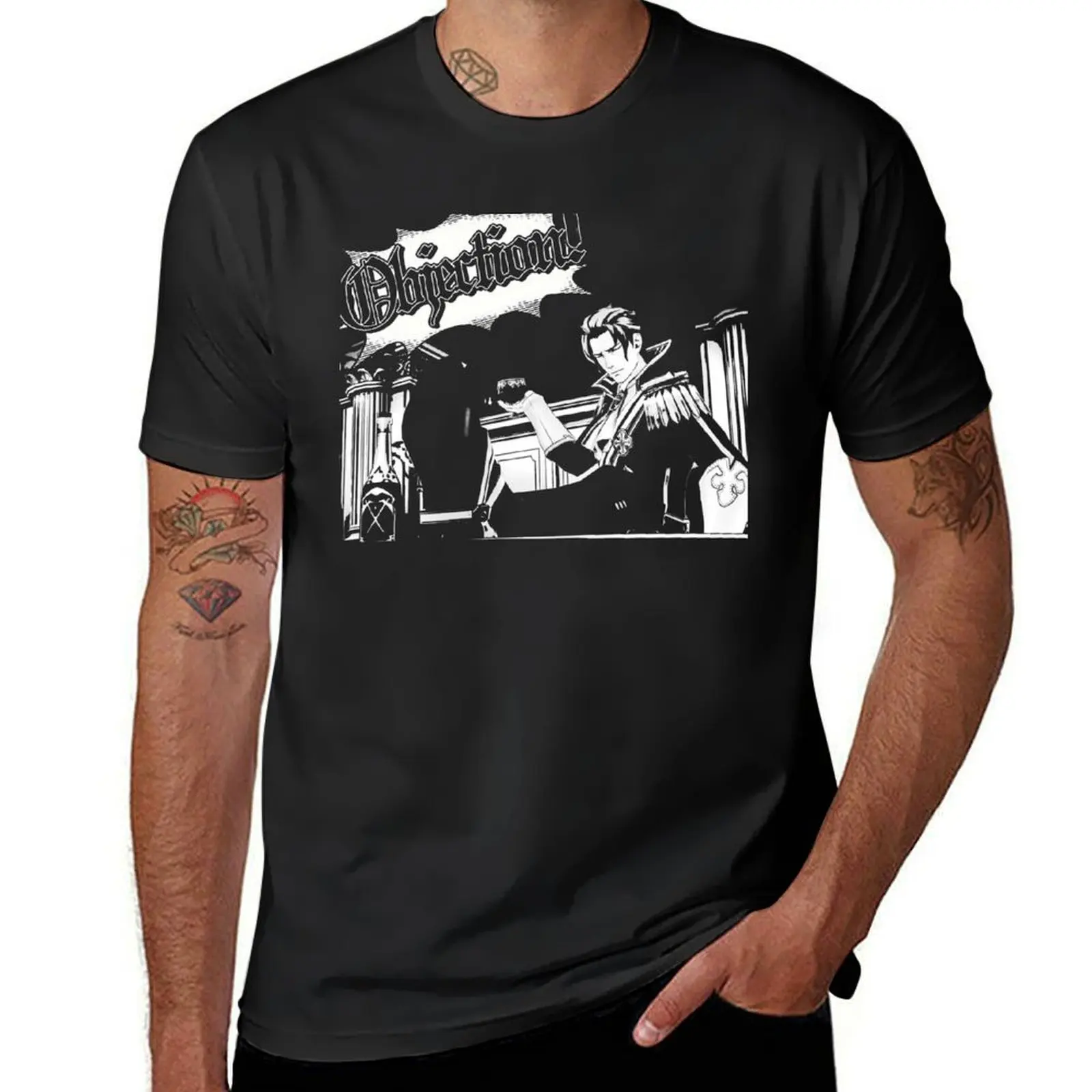 Футболка с надписью The Great Ace Серебристые летоатели барок Ван зидекс возражение