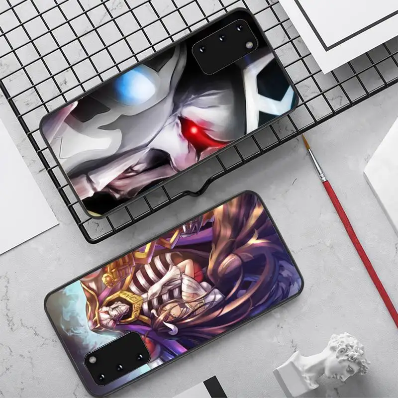 

OVERLORD Anime manga Phone Case for Samsung S10 21 20 9 8 plus lite S20 UlTRA 7edge