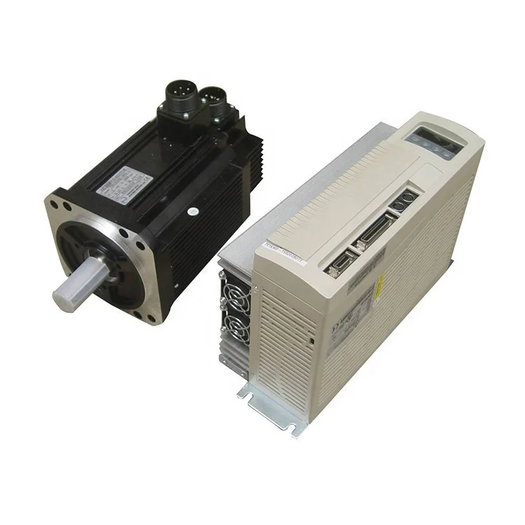 

Yaskawa Servo Motor & AC Servo Drive 200V 1.8KW 18.5A SGM7G-20AFC61+SGD7S-180A00A