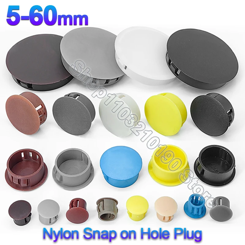 

Нейлоновые заглушки для трубы 5-60 мм