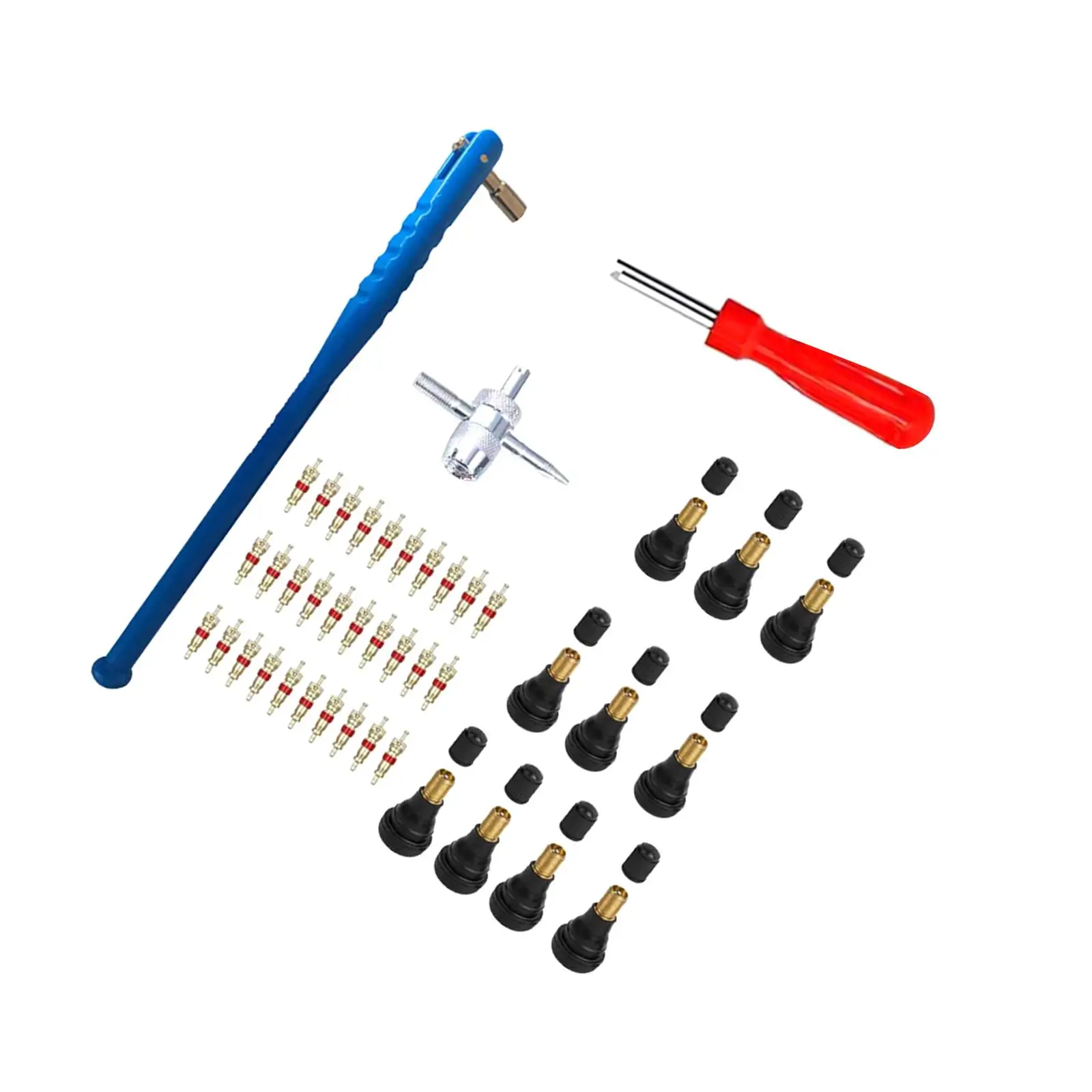 43 шт. TR412 инструмент для снятия клапана шины премиум-класса набор инструментов