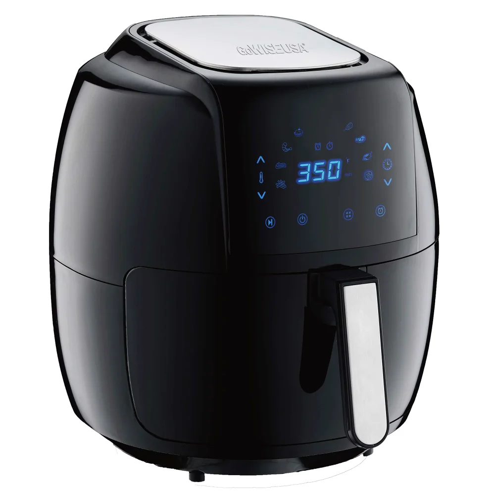 

7-Quart 8-in-1 Digital Air Fryer with 50 Recipe Book, Black Air Fryer Accesorios