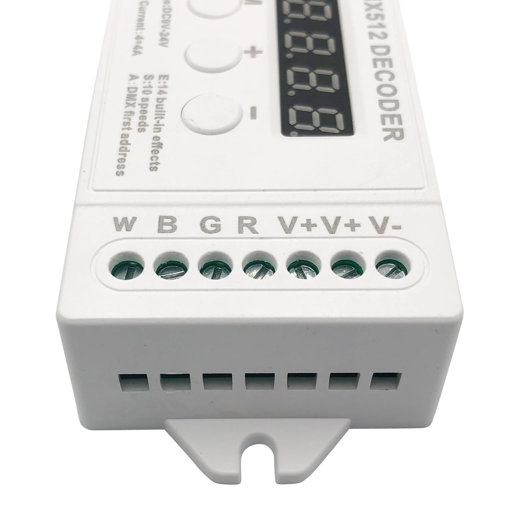 4-канальный мини-декодер DMX 512 контроллер светодиодной ленты RGBW с консолью