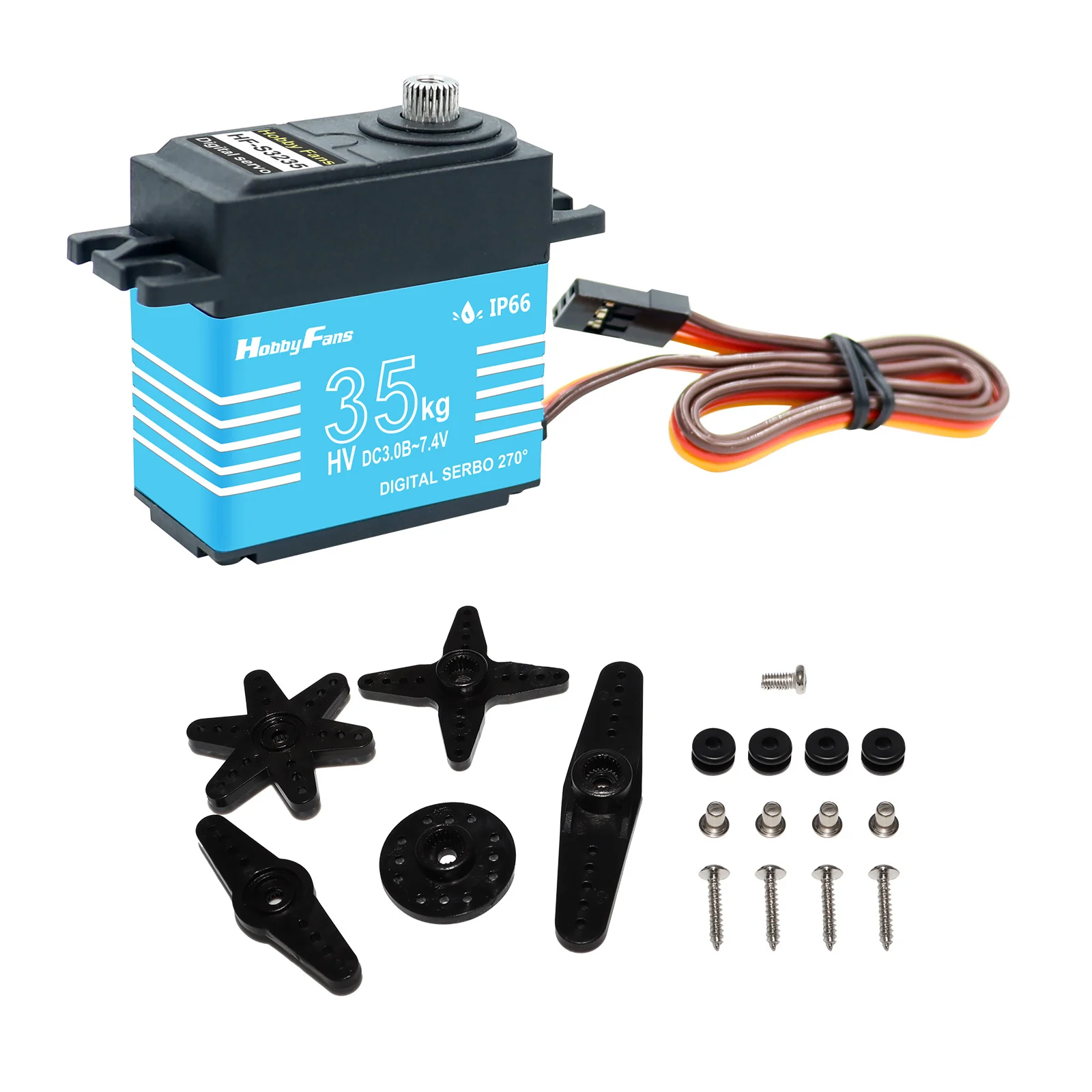 

Водонепроницаемый цифровой фотоаппарат с большим крутящим моментом 35 кг для радиоуправляемых моделей 1/10 1/8, детские игрушечные подарки