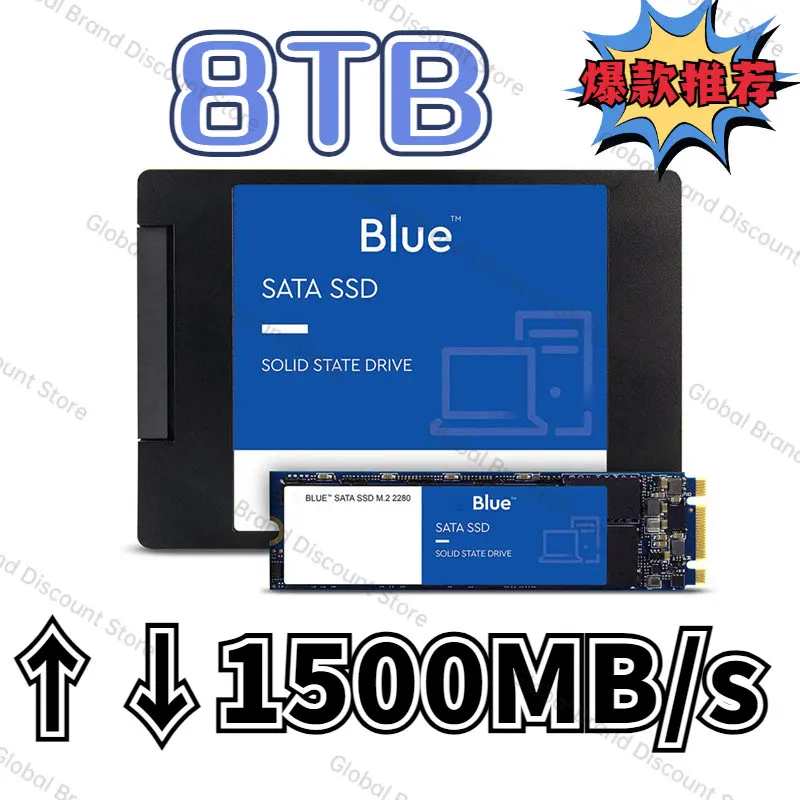 

M.2 SSD 2TB 500GB 1TB SSD 2TB hard Drive M2 ssd m.2 NVMe pcie ssd 4tb 8tb Internal Hard Disk 1500MB/s For Laptop Desktop ps5