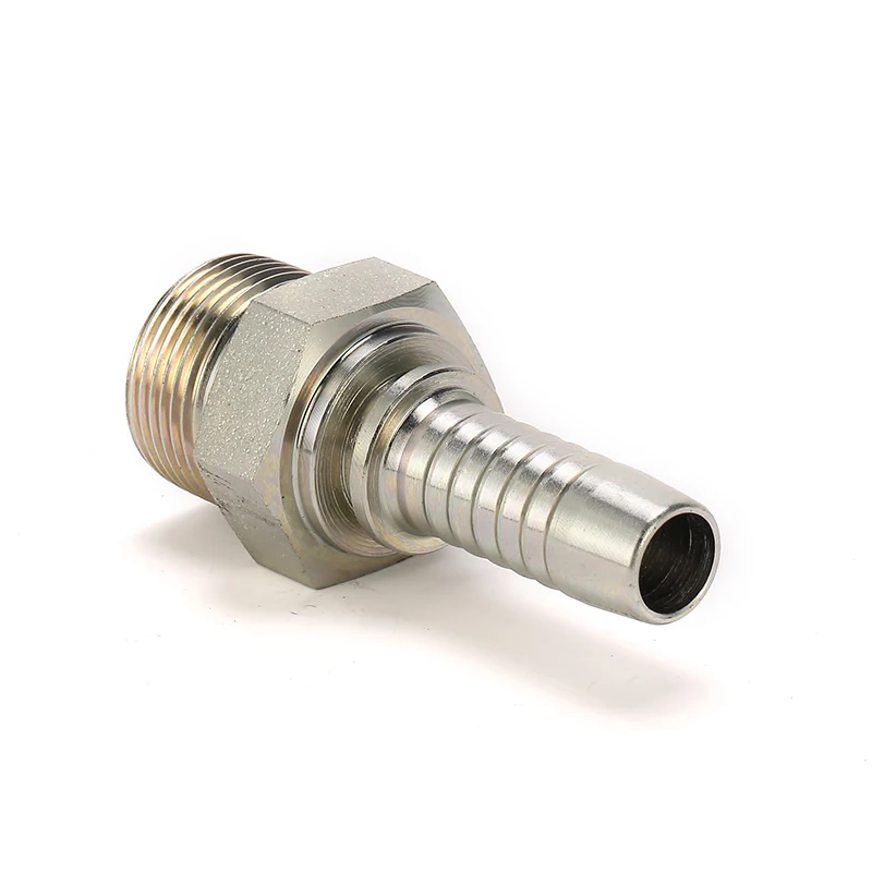 100 шт. 20511-18-06T метрический штекер 24 ° Конусная печать H.T. Фитинг гидравлического