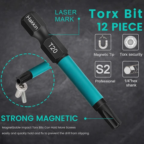 Набор бит Torx Hakkin 13 шт.