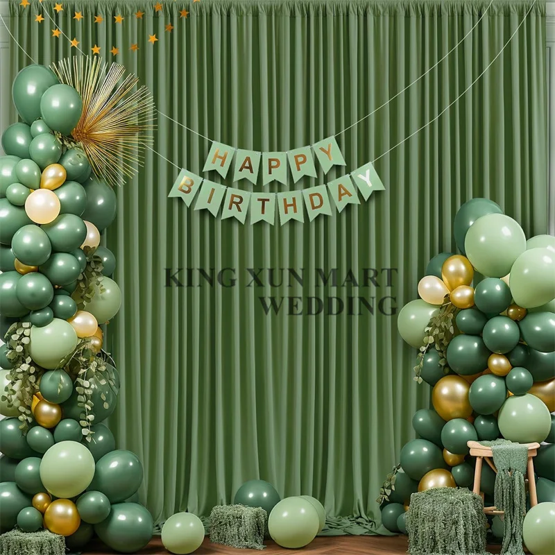 Новый дизайн свадебная панель задник занавеска для фотографий без морщин