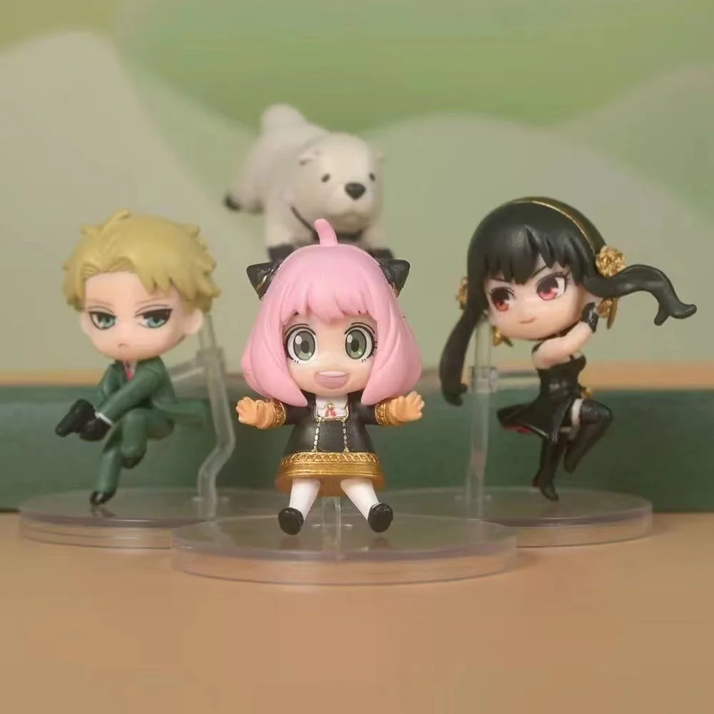 

Anime Spy X Family Anya ＆ Loid Forger ＆ Yor Briar Japanese Popular PVC Statue Figurine Collection Model Decoration Toys Gifts