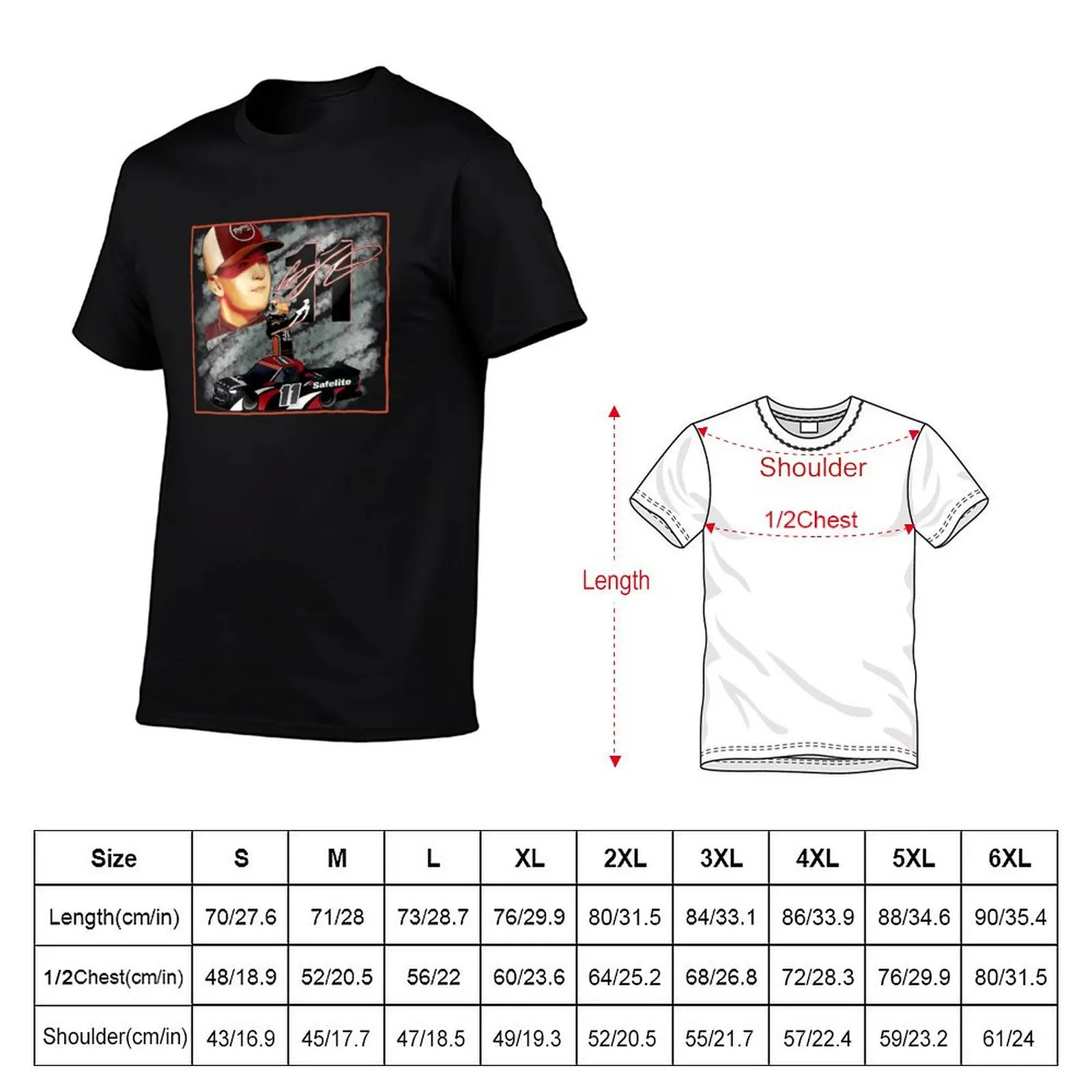 Фото Винтажная футболка Corey Heim Race Shirt, мужская футболка с графическим принтом, мужская однотонная футболка, мужская повседневная футболка №2