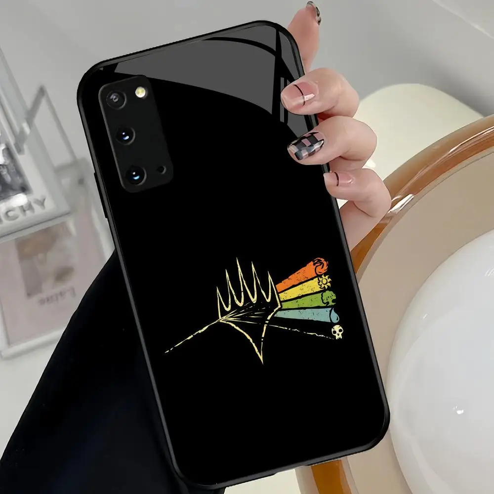 Фото Чехол для телефона Magic The Gathering для Samsung Galaxy S26 S25 S24 S23 Ultra и Plus Series, стеклянный чехол для телефона №1