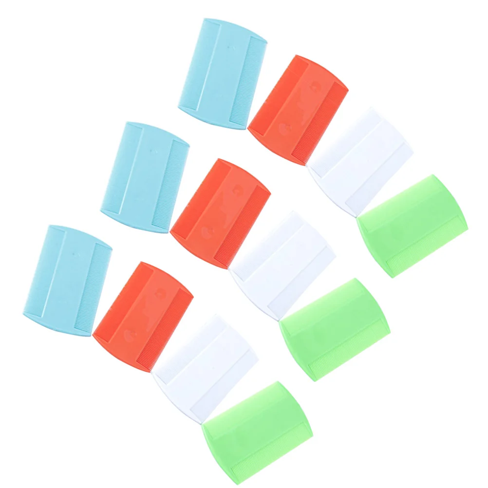 

12pcs Flea Combs Fine Double Sided Combs for Cat Dog Pets