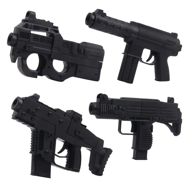 Миниатюрный пистолет из сплава Игрушечная модель пистолета P90 TEC-9 игрушечный