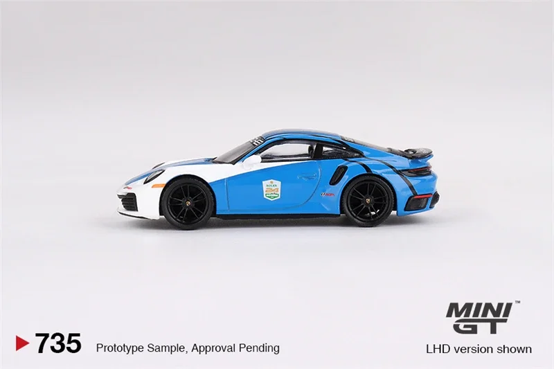 Автомобиль безопасности MINI GT 1:64 Turbo S 2023 литая под давлением модель автомобиля IMSA