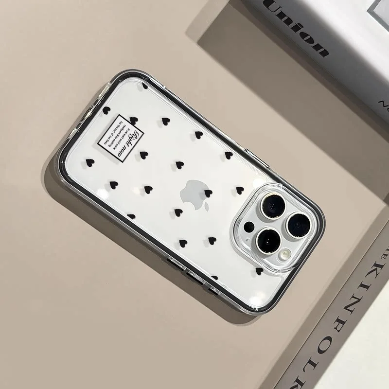 Фото Мягкий чехол для телефона с полноэкранным изображением сердца для Samsung Galaxy S26 Ultra S25 S23 FE S24 S22Plus A57 A37 A55 A54 A36 A35 A15 A16 №3