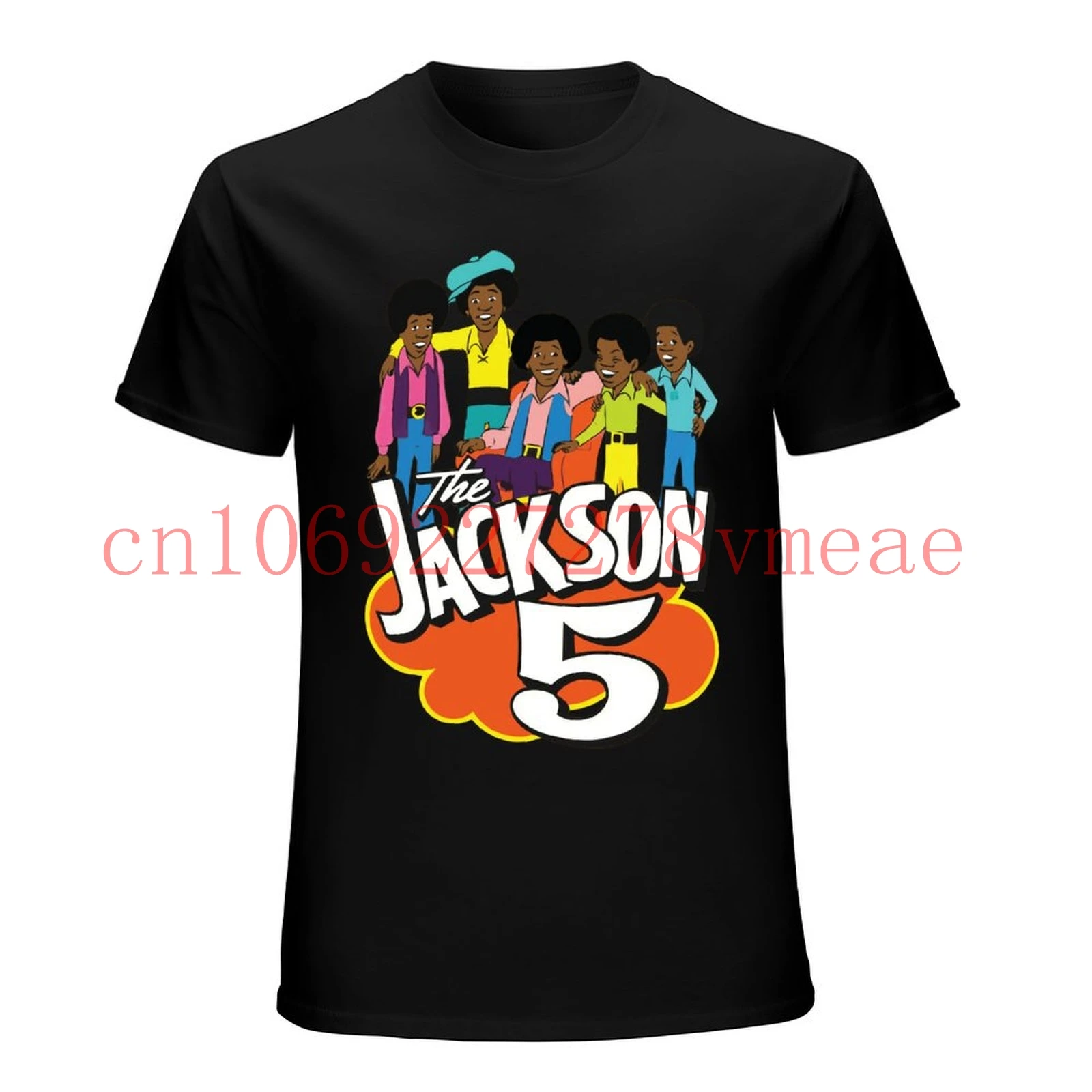 Джексон 5 винтажная рубашка в стиле ретро с героями мультфильмов 70-х годов