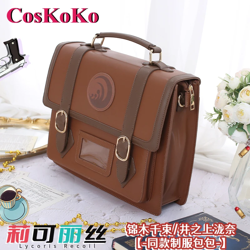 

CosKoKo nishikier Chisato/Inoue Takina Bag Косплей Аниме Lycoris отдача продукт преппи рюкзак