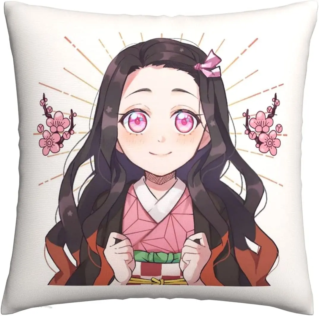 

Наволочки в стиле аниме для дивана, кровати, 18x18 дюймов