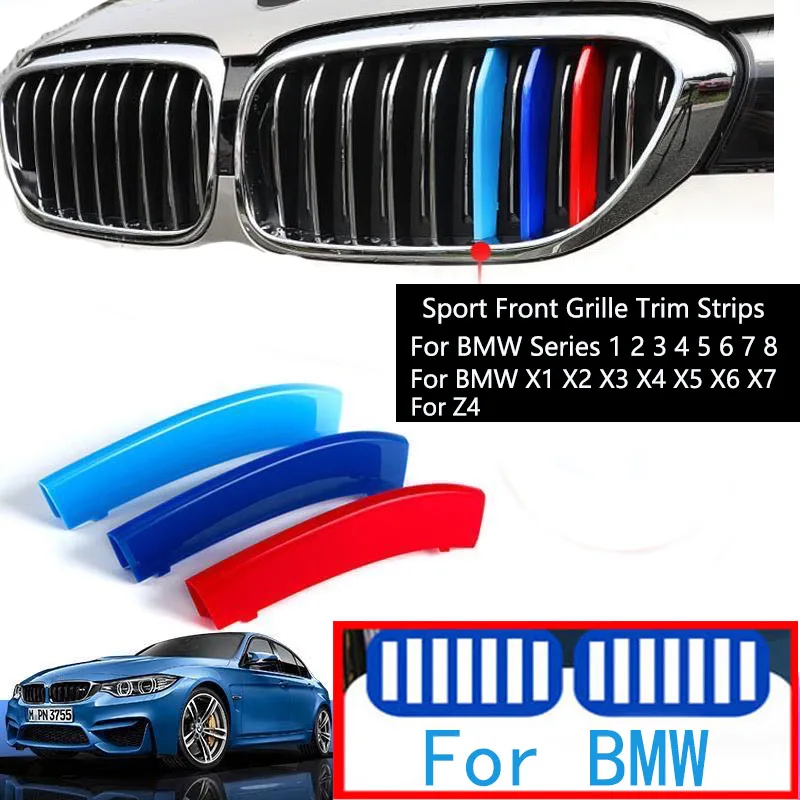 

For BMW Z4 E89 E85 G28 G29 2002-2020 Suitable M sports performance power racing car front grille decorative bumper strip sticker