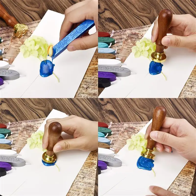 1pc Sealing Wax Sticks Colorful Antique Strips Candle Beeswax Sigillo For Postage Letter Stamp Retro Wedding Envelope Invitation - купить по