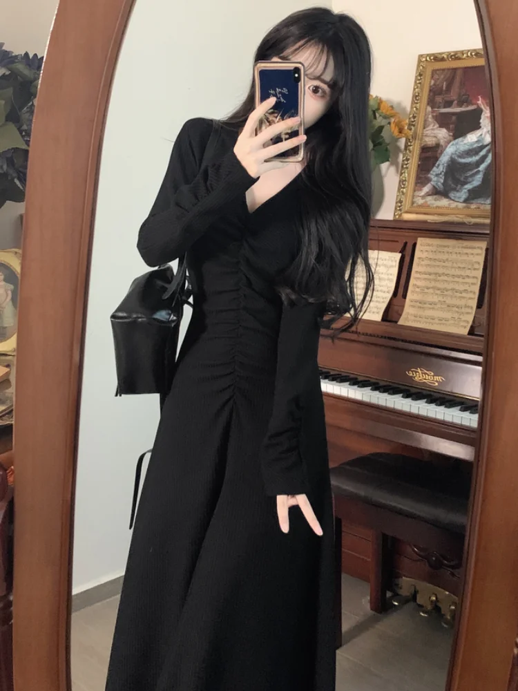 Рисунок 6 - Осенне-зимнее Модное Длинное Платье