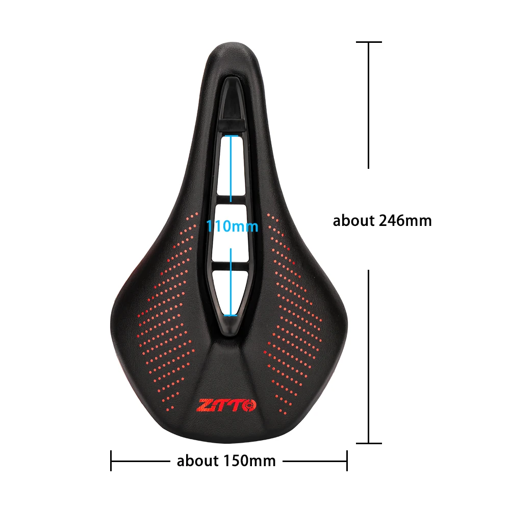 ZTTO MTB велосипедное седло с коротким носом шоссейное Велосипедное Сиденье