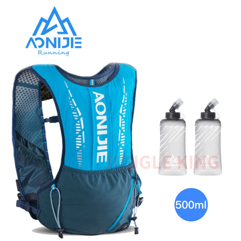 

AONIJIE 5L Lightweight Trail Running Backpack Cycling Water Bag Sports Climbing Bag Hydration Vest Pack Knapsack Rucksack Unisex