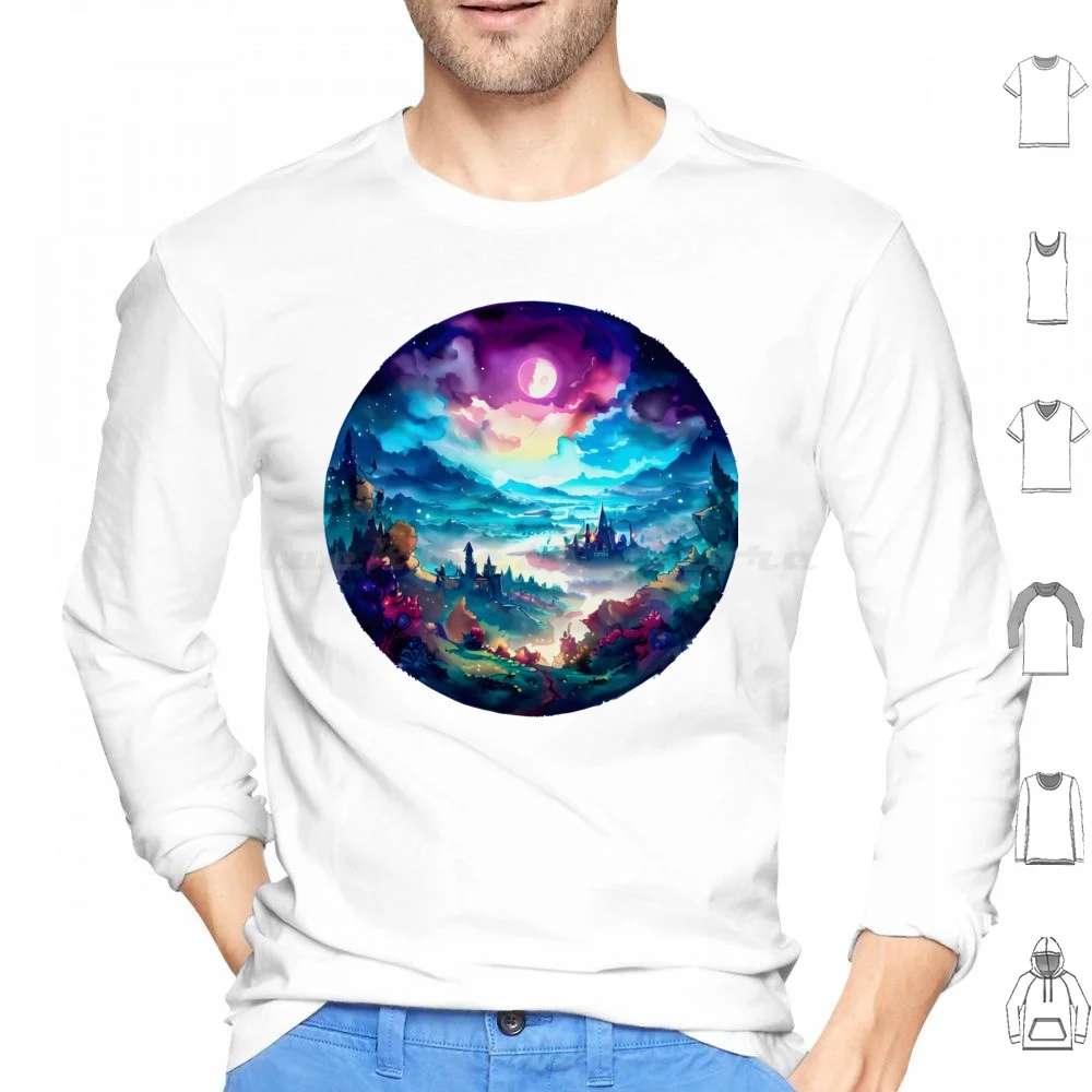 Кофты с капюшоном ночной тематики длинный рукав ссылка слезы Великобритании