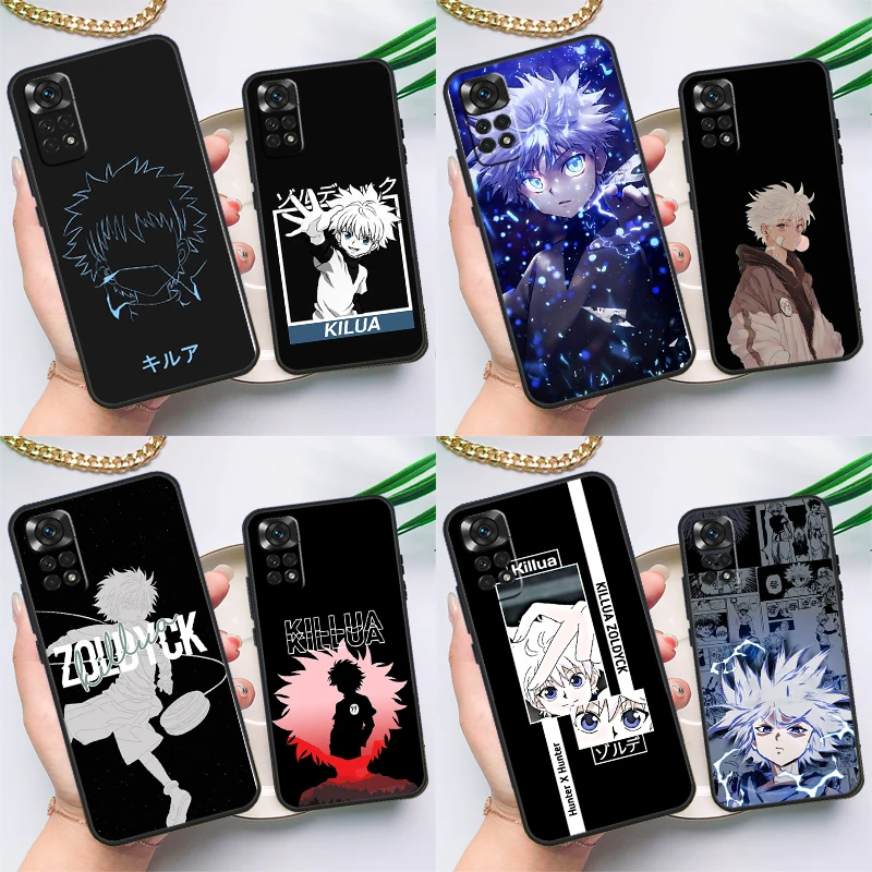 Чехол HUNTERXHUNTER Killua для Xiaomi Redmi Note 10 11 Pro 8 9 12 Pro 11S 10S 9S Redmi 9 10 12C 9C 10C, задняя крышка