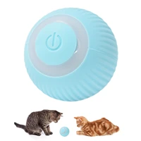 usb cat ball toy automatic cat toy ball rechargeable funny cat bouncing ball toy for cats 360 degree spinning balls
