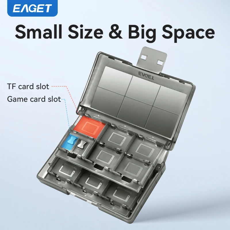 Чехол Для Хранения Карт Памяти Eaget Органайзер На 24 Слота CF/SD/Micro SD/SDHC/MS-держатель