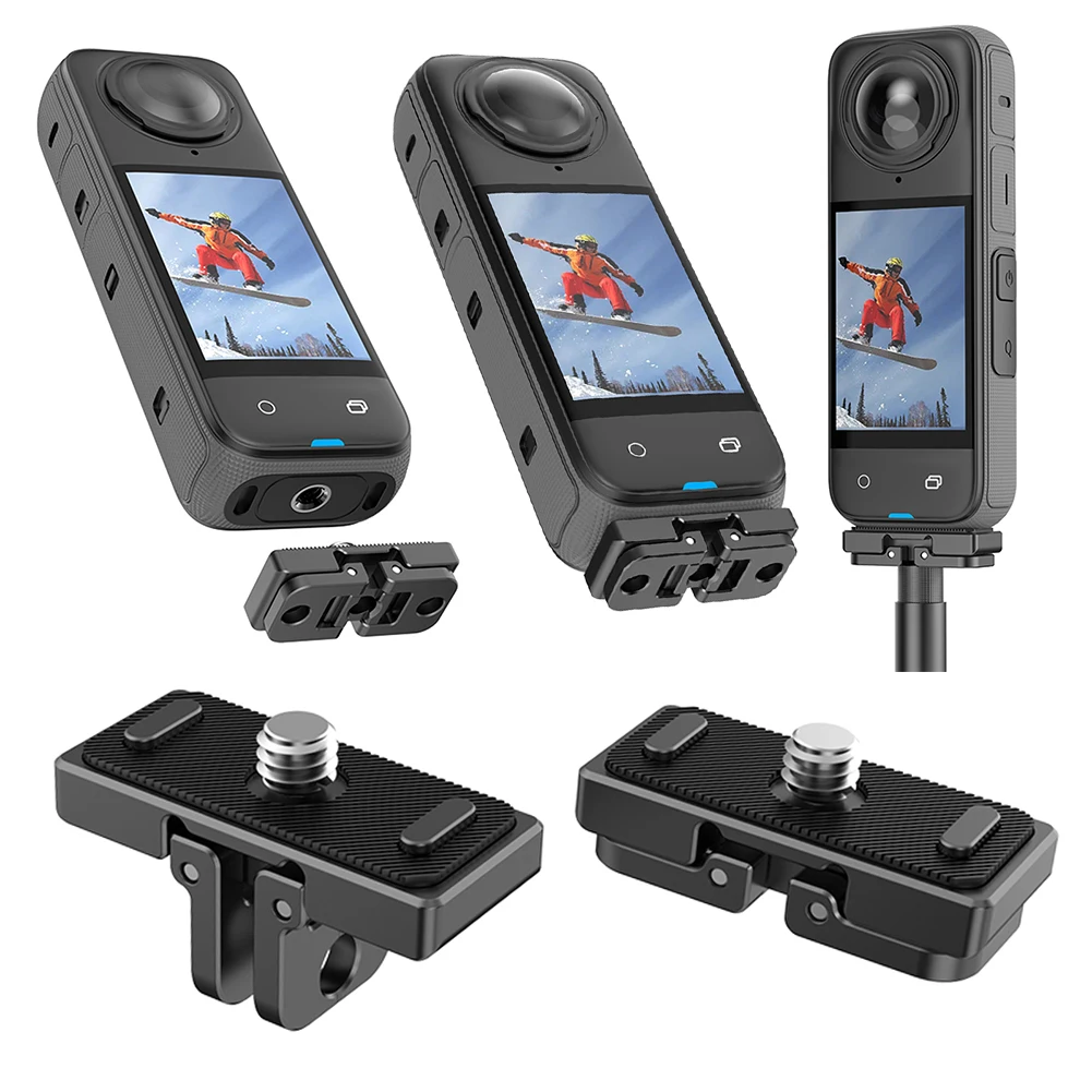 Магнитное быстросъемное основание из алюминиевого сплава для спортивной камеры