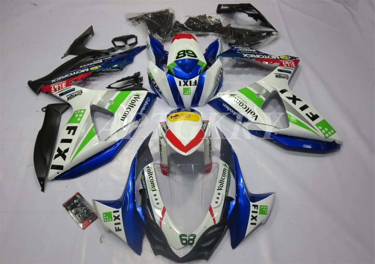 

Новый комплект обтекателей для мотоциклов из АБС-пластика, подходит для Suzuki GSXR1000 K9 2009 2010 2011 2012 2013 2014 2015 2016 Custom FIXI