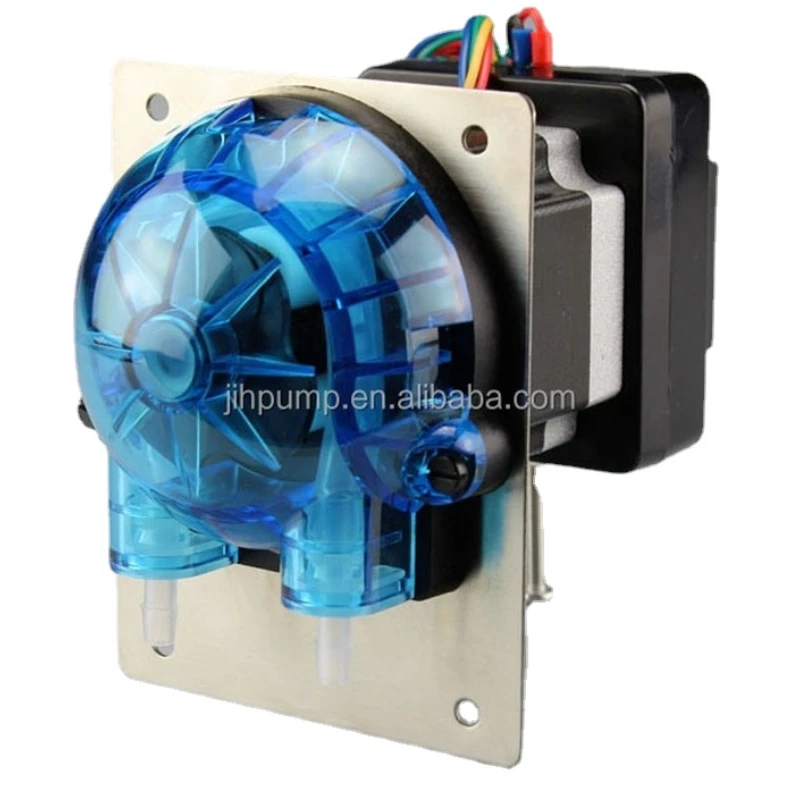 

JIHPUMP 204K peristaltic pumps with stepper motor for flue gas analyzer of flow rate 750ml/min