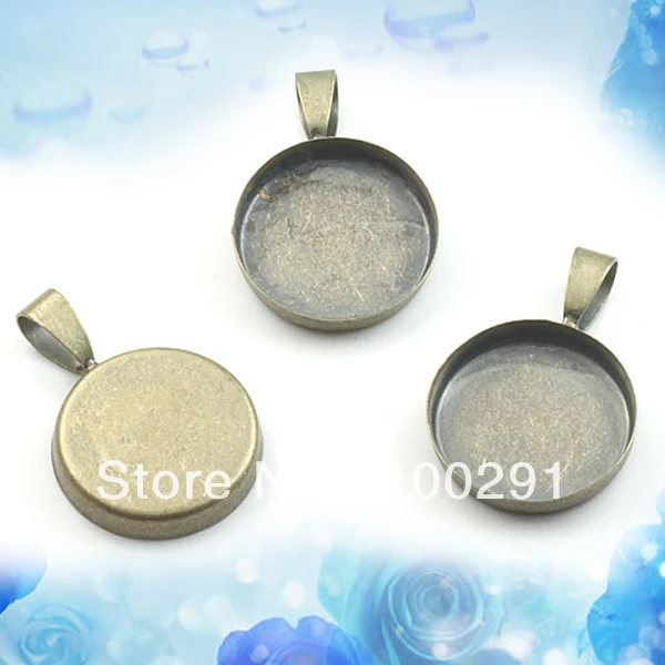 

200 шт./лот 18 мм медное покрытие старого драгоценного камня Цин башня