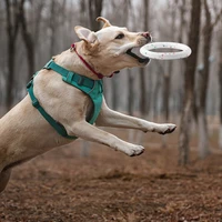 pet bite ring etpu molar pet flying discs interactive floating toy dog training ring outdoor puller resistant toys pets products
