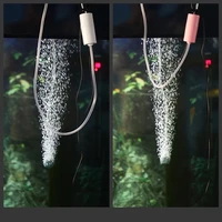 aquarium oxygen pump household mini oxygenator silent air compressor small aerator portable fish tank accessories usb charging